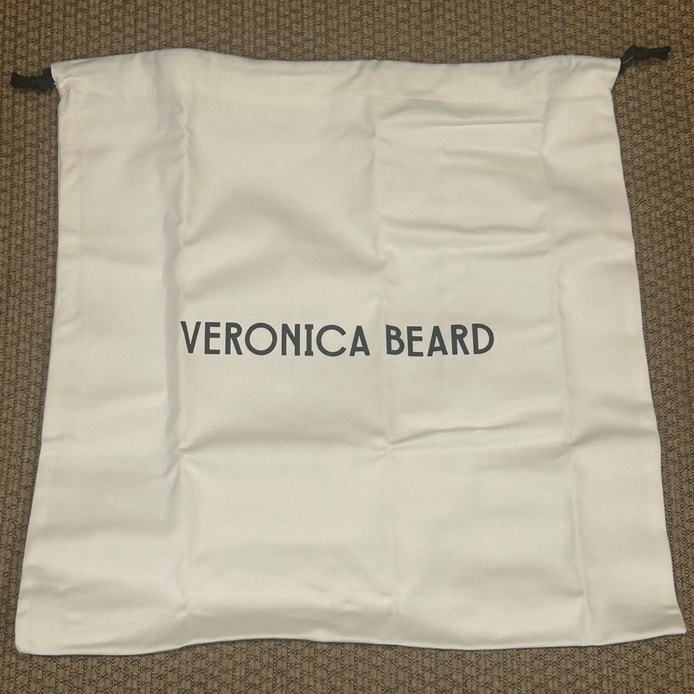 Veronica Beard Cream Dust Bag